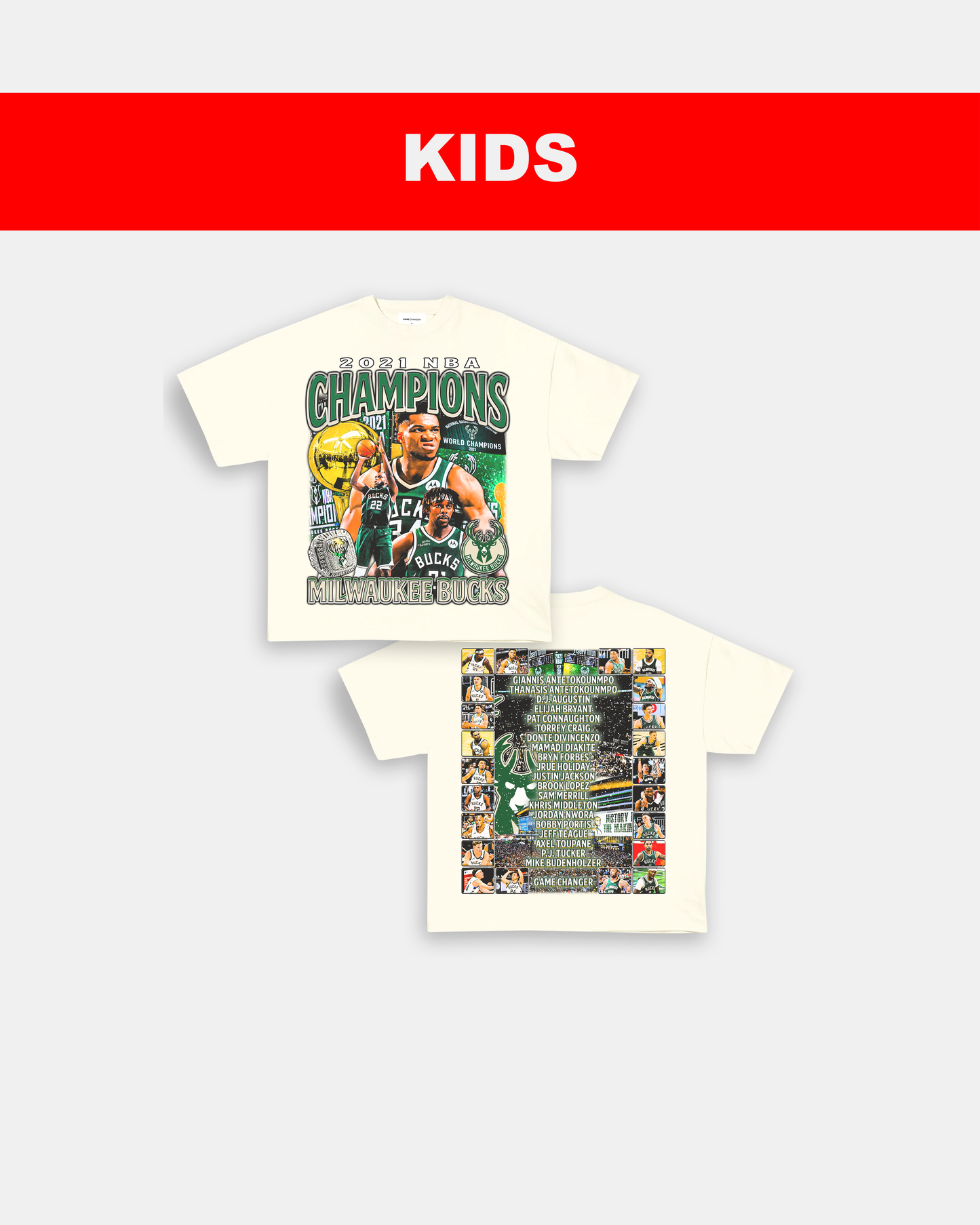 2021 NBA CHAMPIONS - KIDS TEE - [DS]