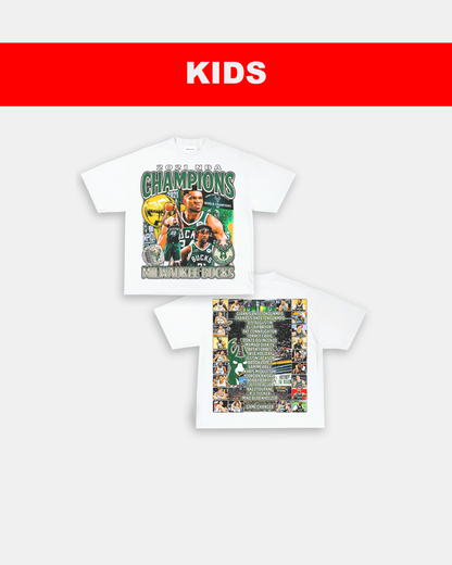 2021 NBA CHAMPIONS - KIDS TEE - [DS]