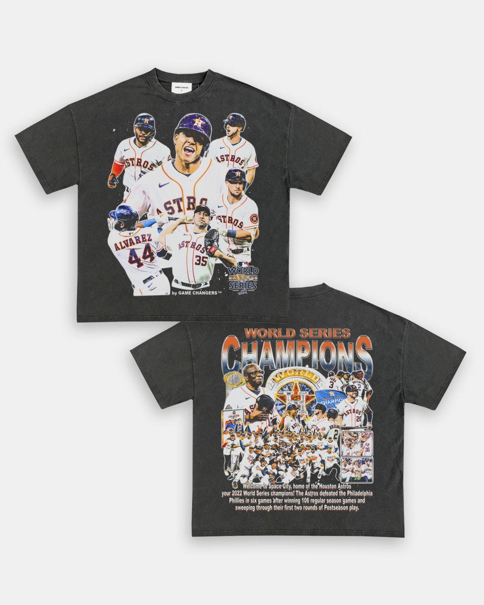 2022 WORLD SERIES CHAMPS - ASTROS TEE - [DS] - GAME CHANGERS