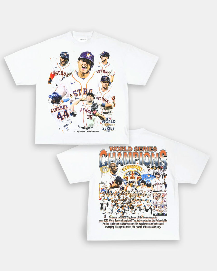 2022 WORLD SERIES CHAMPS - ASTROS TEE - [DS] - GAME CHANGERS