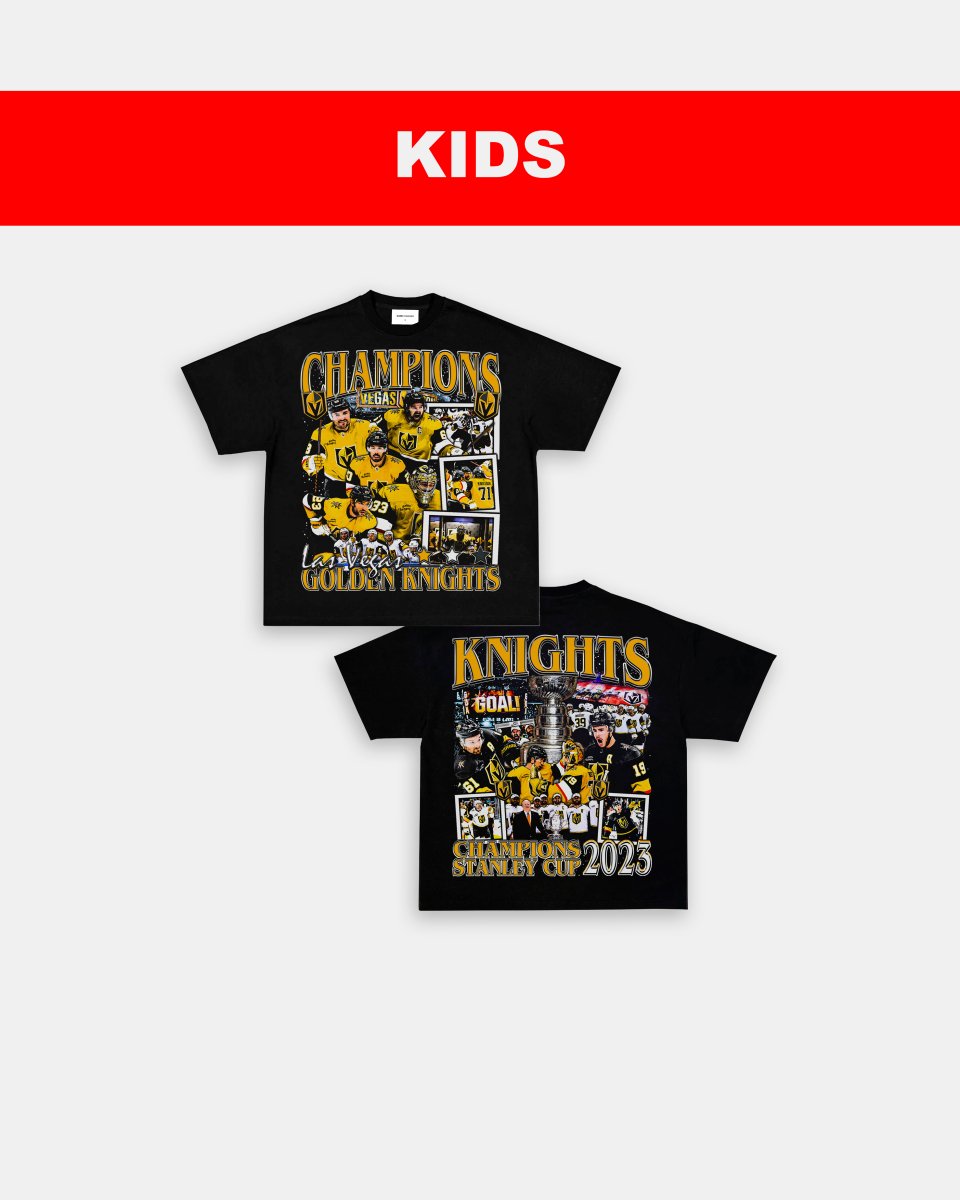 2023 STANLEY CUP CHAMPIONS - KIDS TEE - [DS] - GAME CHANGERS