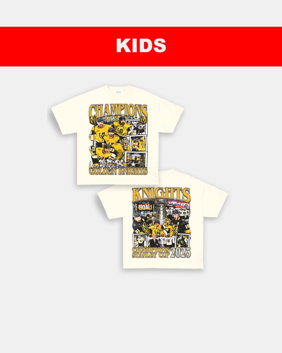 2023 STANLEY CUP CHAMPIONS - KIDS TEE - [DS] - GAME CHANGERS