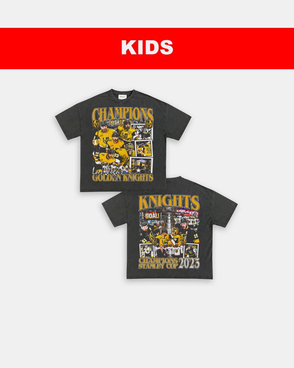 2023 STANLEY CUP CHAMPIONS - KIDS TEE - [DS] - GAME CHANGERS