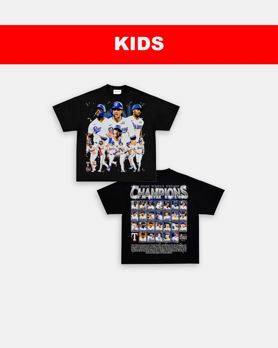 2023 WORLD SERIES CHAMPS - KIDS TEE - [DS] - GAME CHANGERS