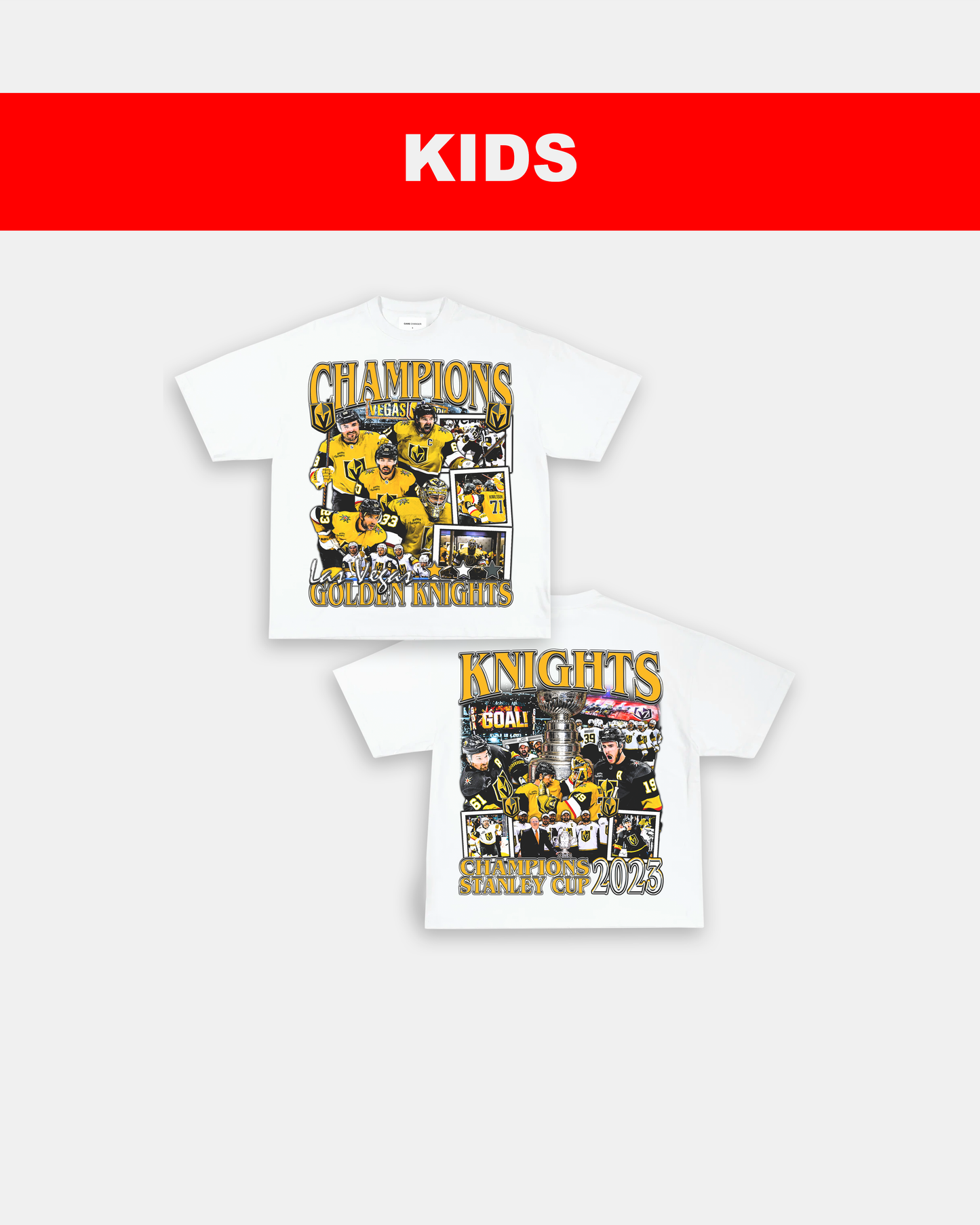 2023 STANLEY CUP CHAMPIONS - KIDS TEE - [DS]