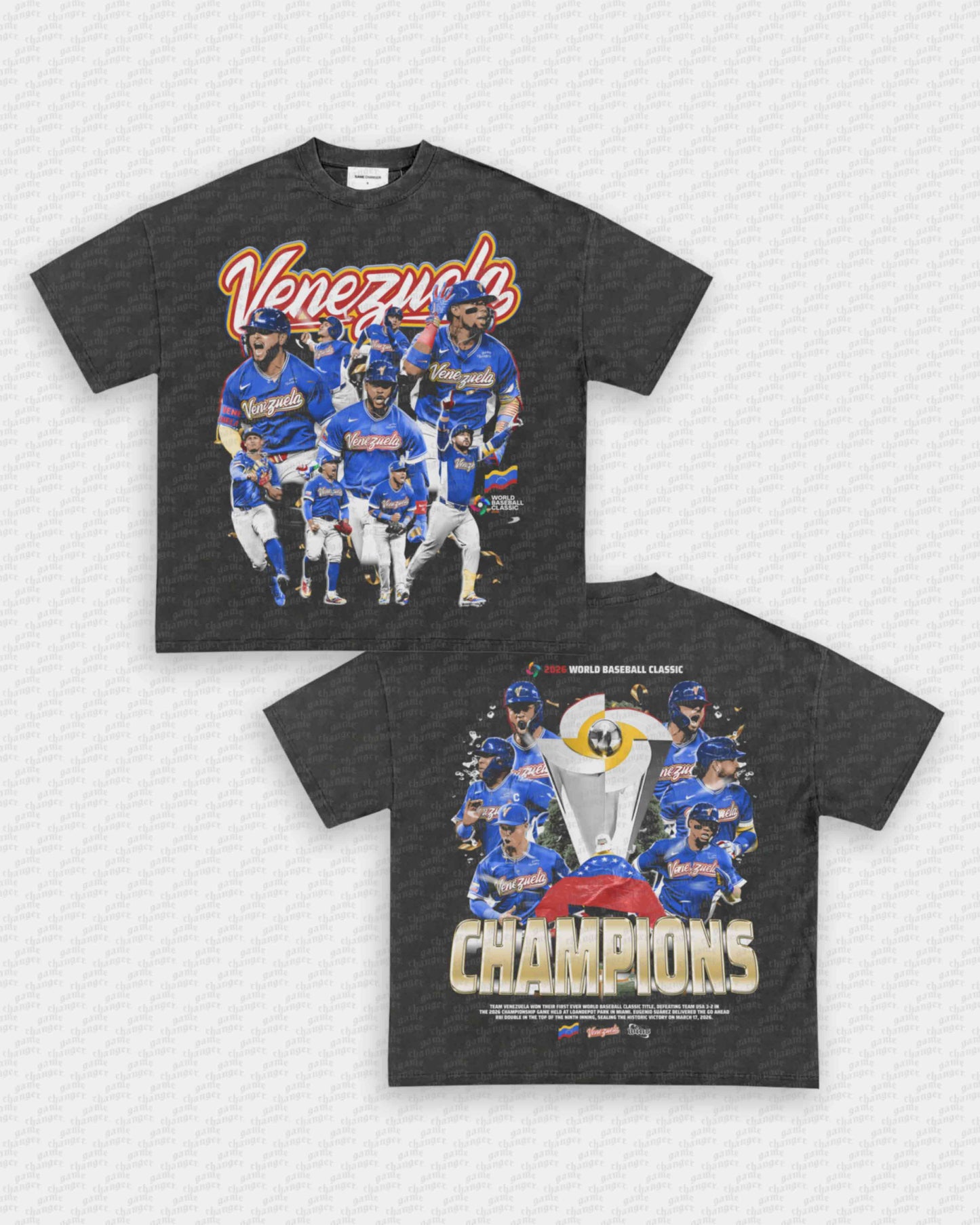 2026 WBC CHAMPS TEE - [DS]