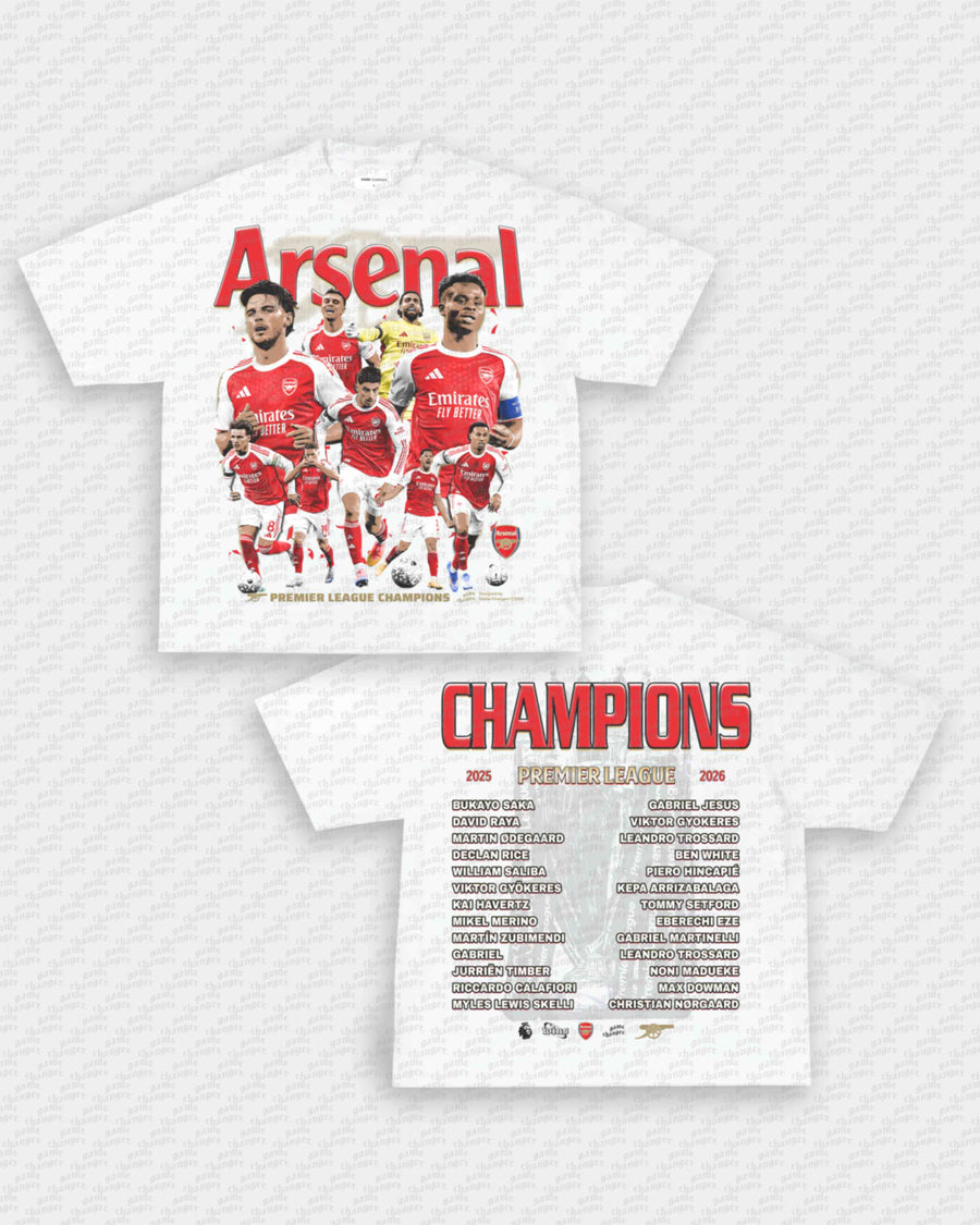 25-26 PREMIER LEAGUE CHAMPS TEE - [DS]