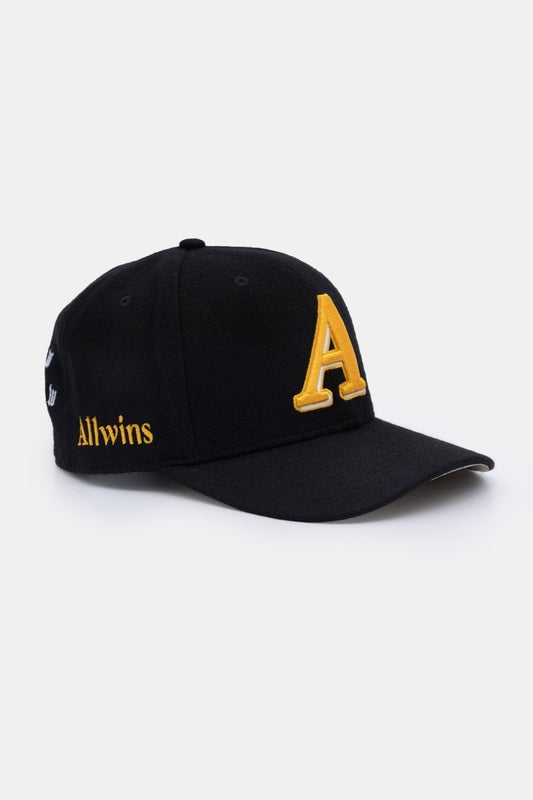 3D "A" BLOCK - ALLWINS HAT (BLACK/YELLOW) - GAME CHANGERS