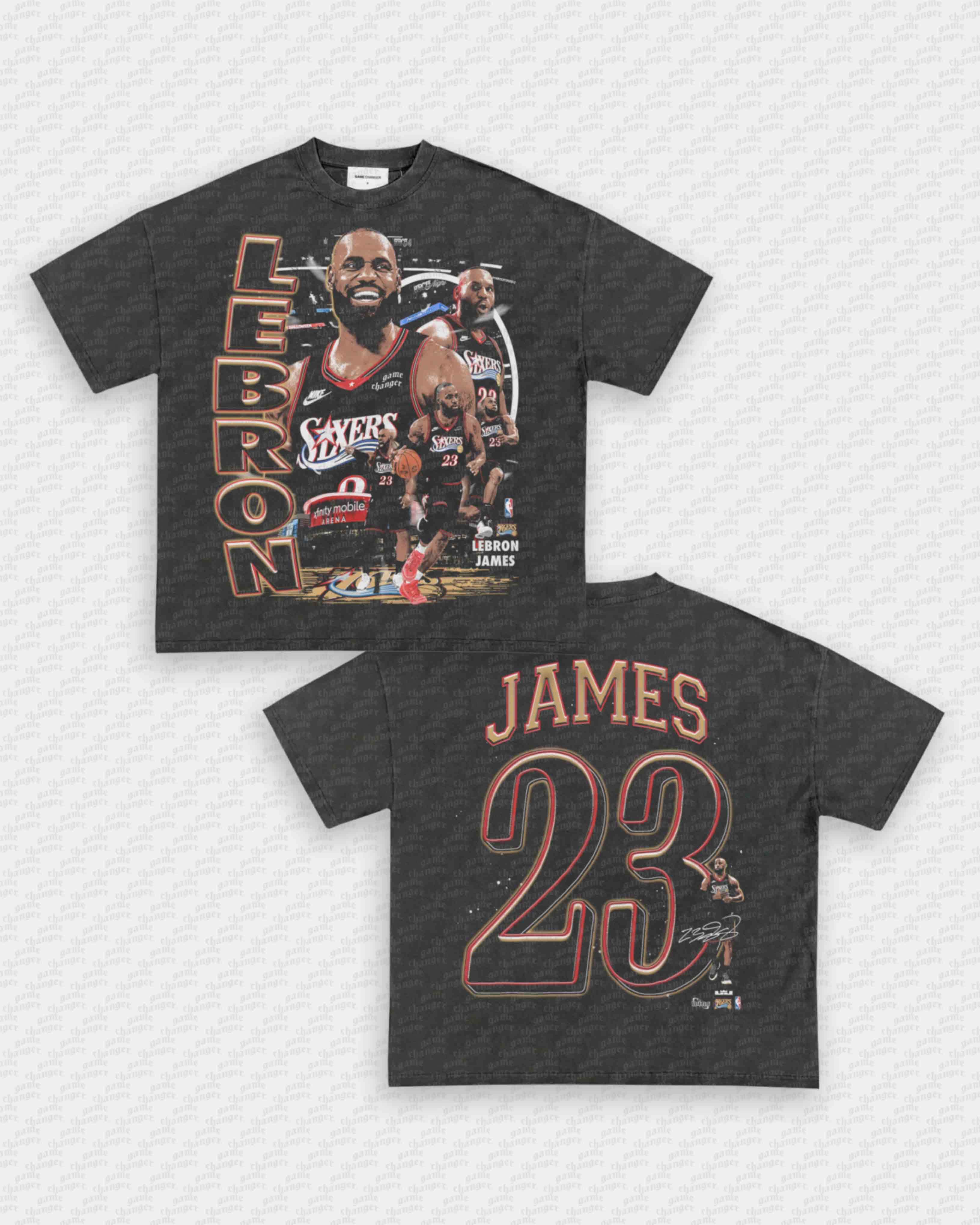 76ERS LEBRON TEE - [DS] – GAME CHANGERS