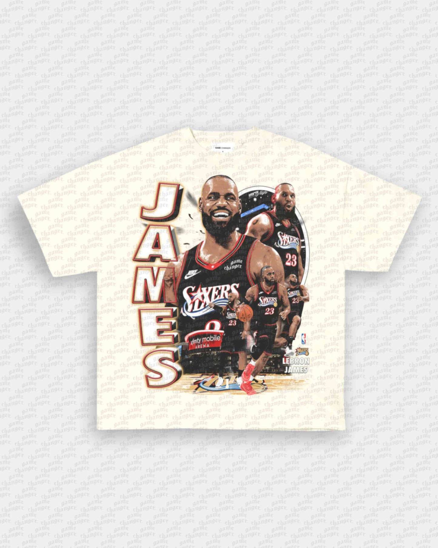 76ERS LEBRON V2 TEE