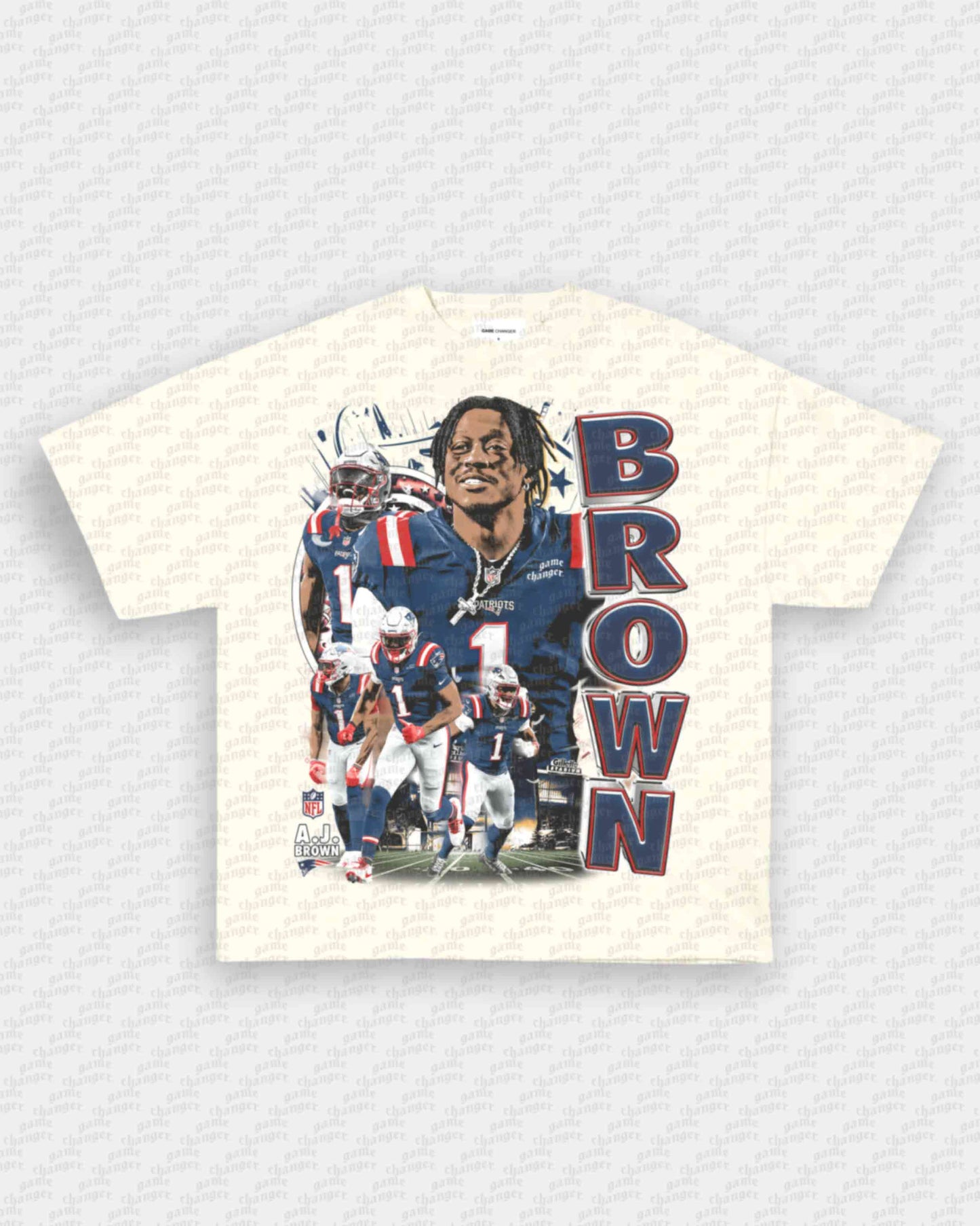 AJ BROWN - PATS TEE