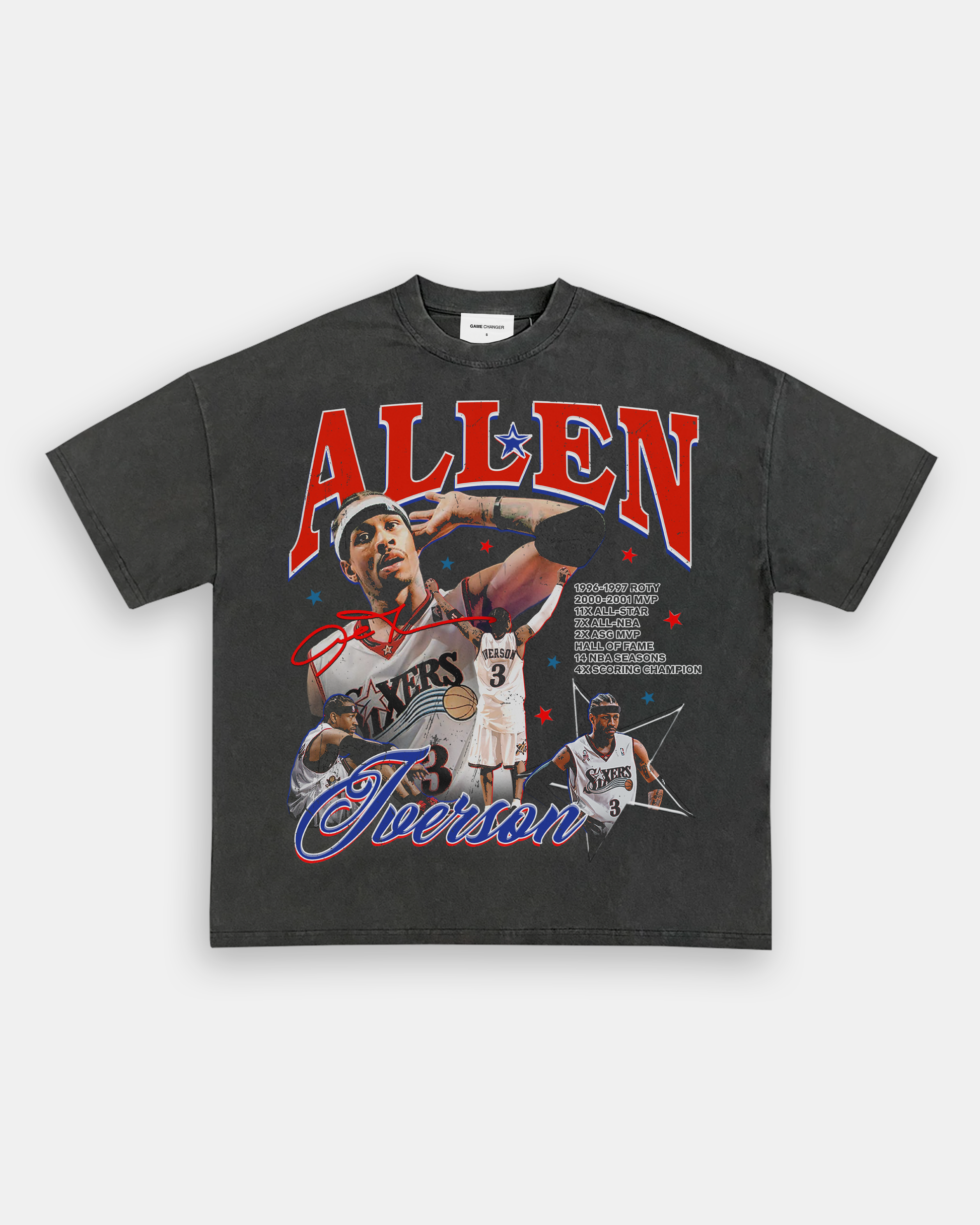 Allen Iverson Vintage Graphic NBA T-shirt BRAND NEW (FREE SHIPPING IN THE  US)