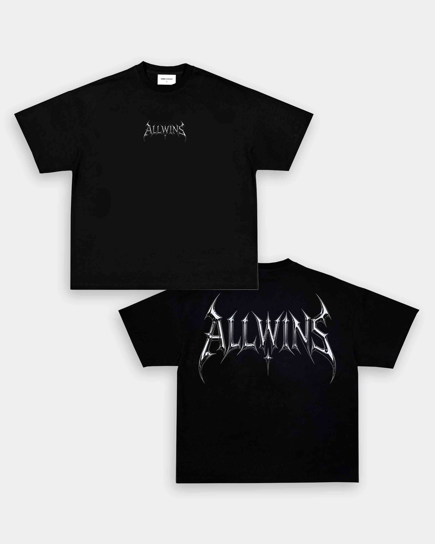 ALLWINS CHROME LOGO TEE - [DS]