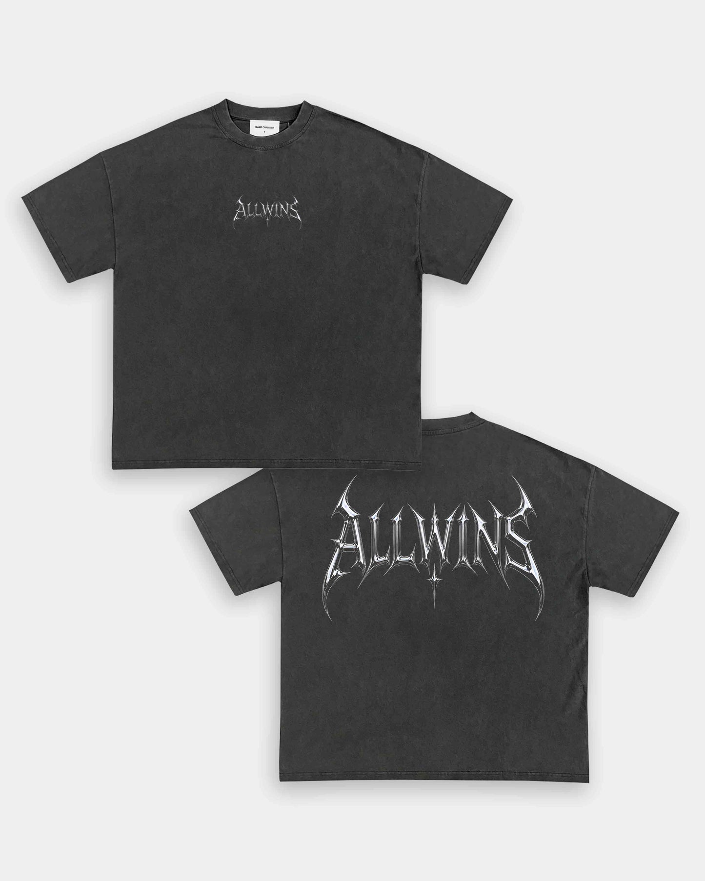 ALLWINS CHROME LOGO TEE - [DS]