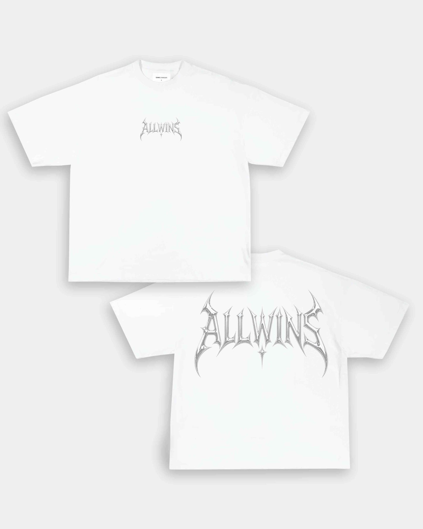 ALLWINS CHROME LOGO TEE - [DS]