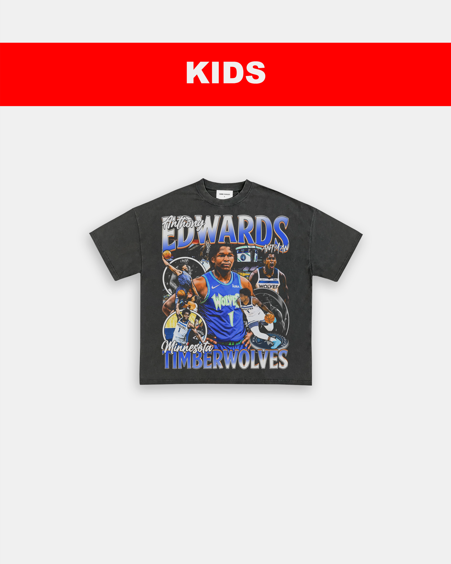 ANTHONY EDWARDS - KIDS TEE