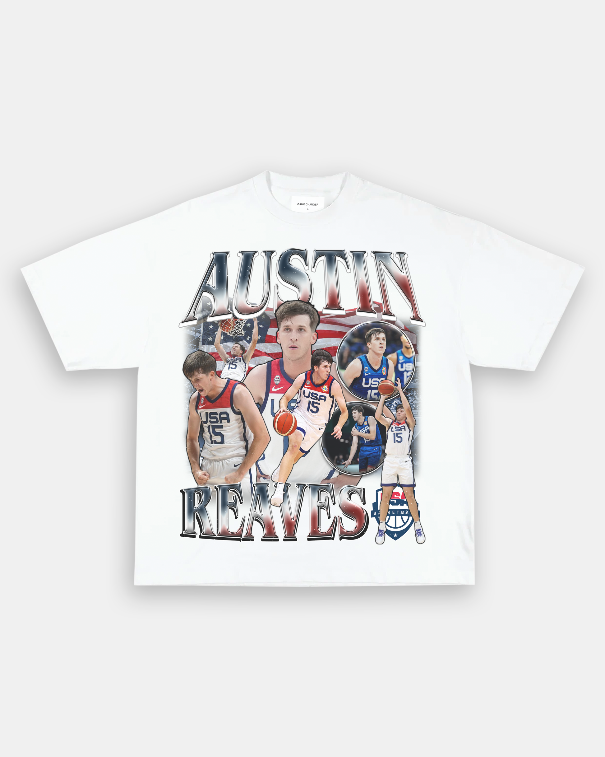Austin Printed Graphic Oversized T-shirt