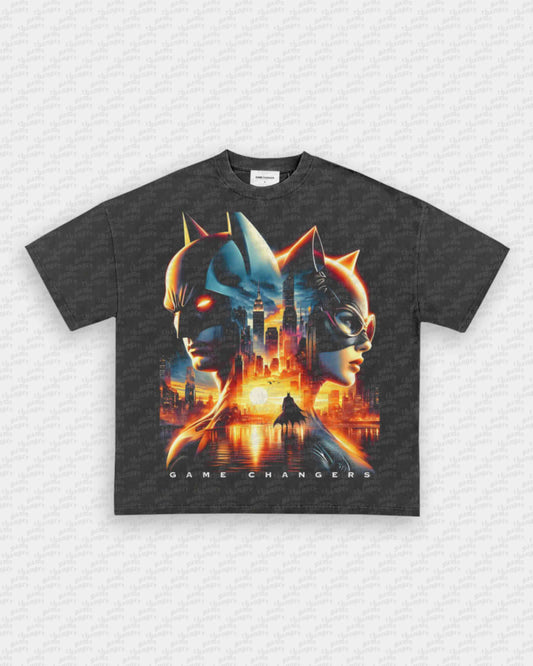 BATMAN AND CATWOMAN TEE
