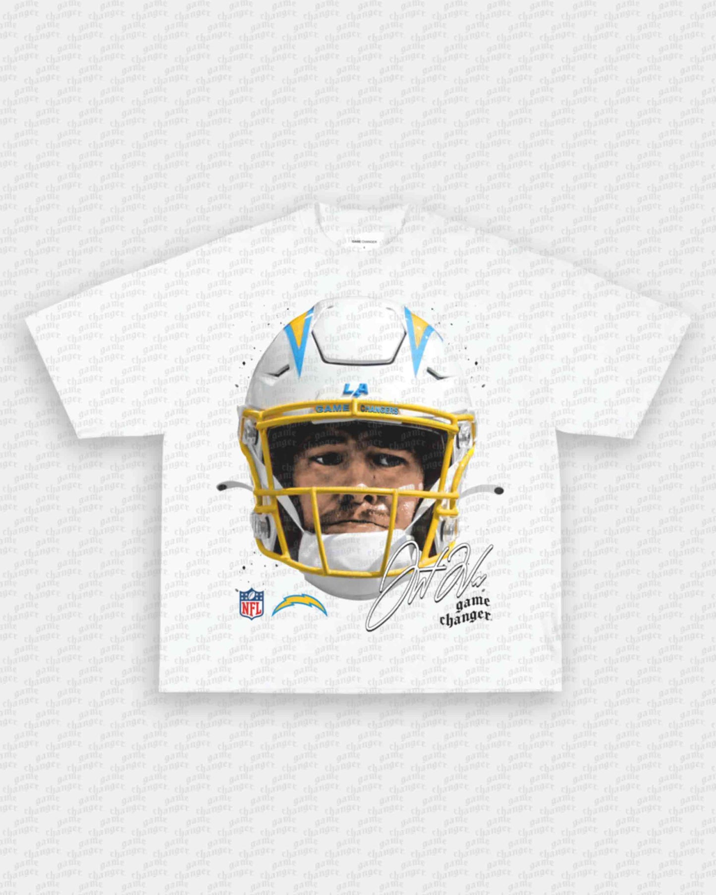 BIG FACE JUSTIN HERBERT TEE
