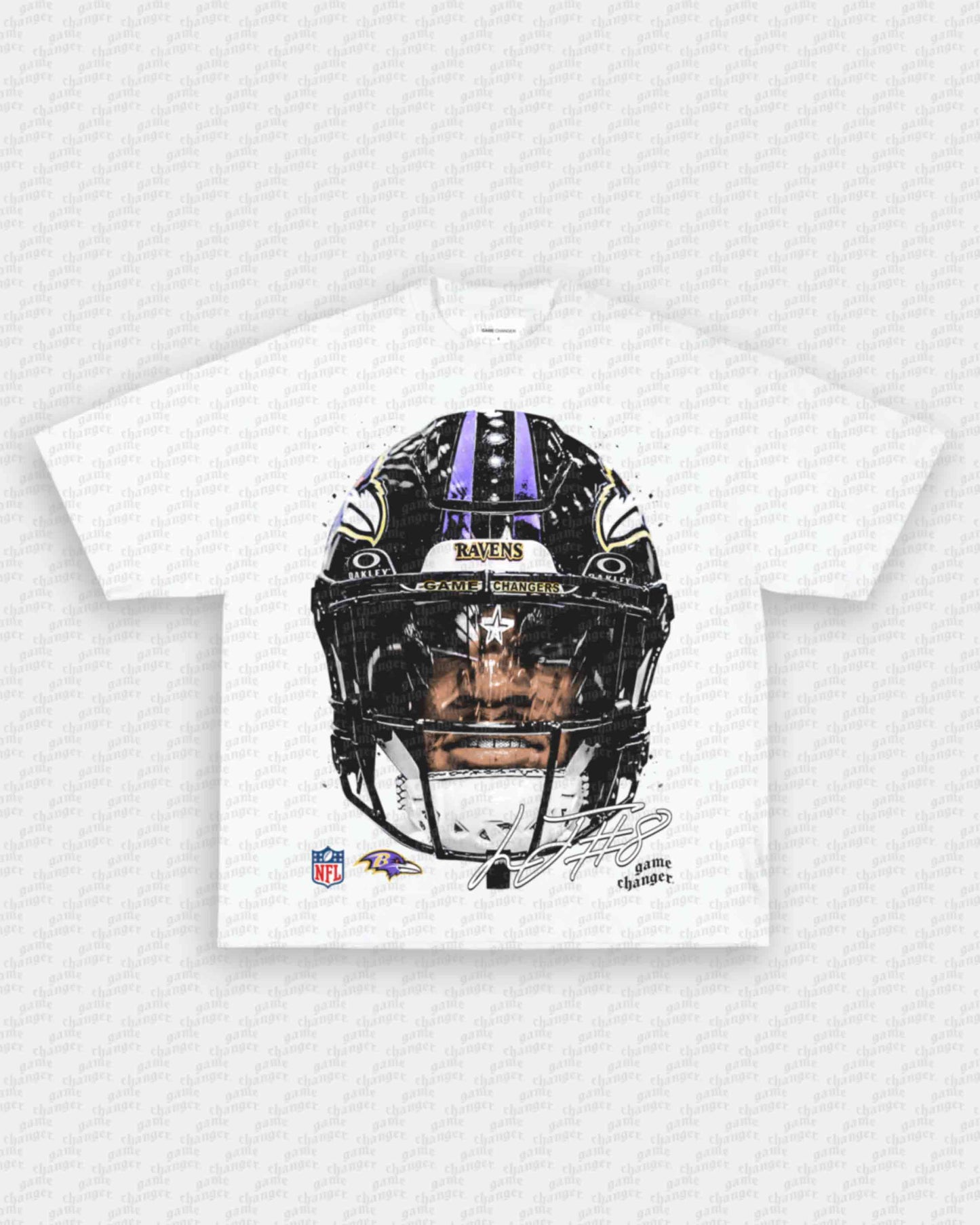 BIG FACE LAMAR JACKSON TEE