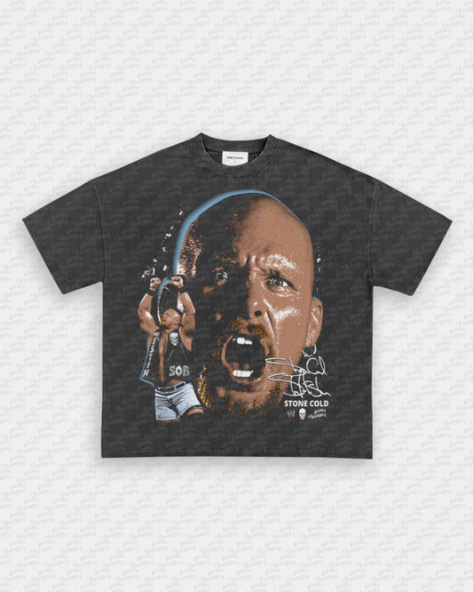 BIG FACE STEVE AUSTIN TEE