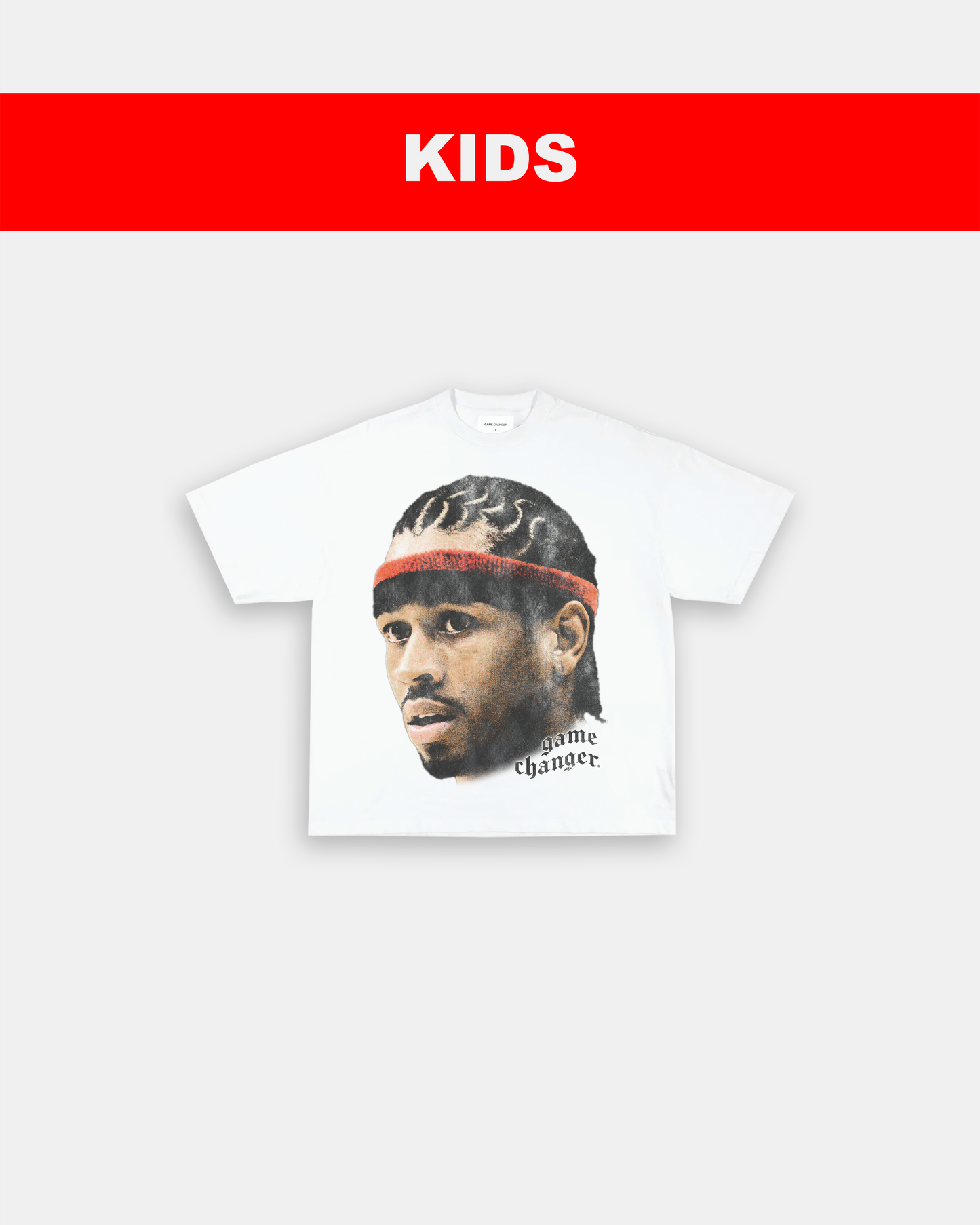 BIG FACE IVERSON - KIDS TEE