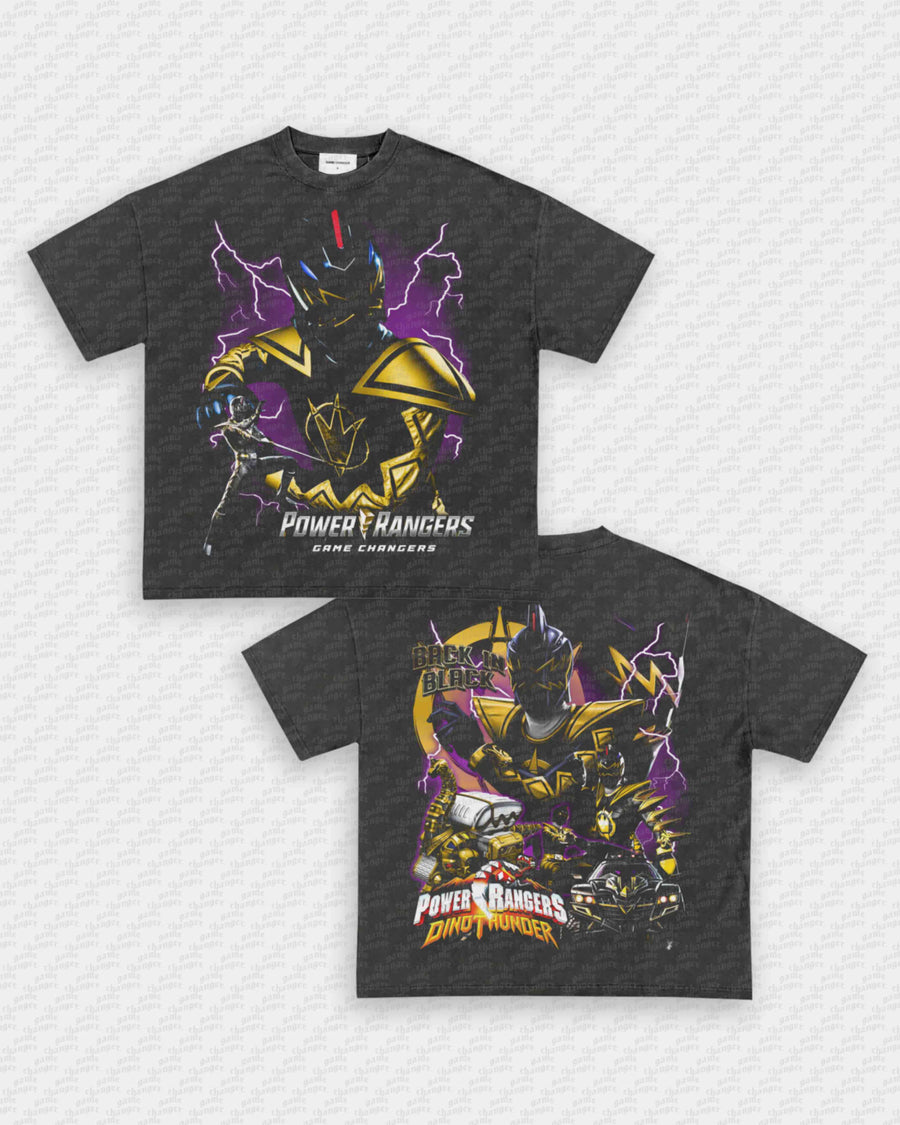 BLACK DINO RANGER V2 TEE - [DS]