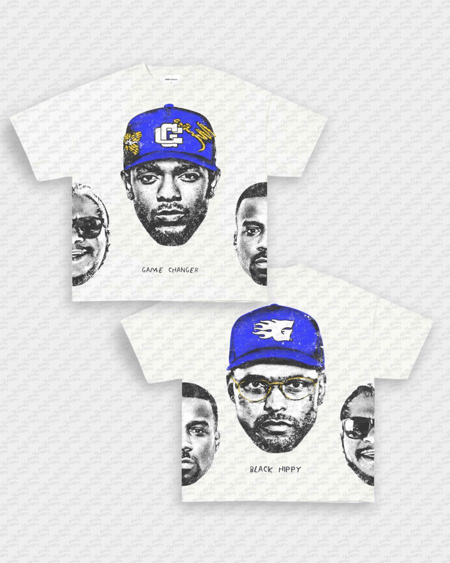 BLACK HIPPY TEE - [4S]