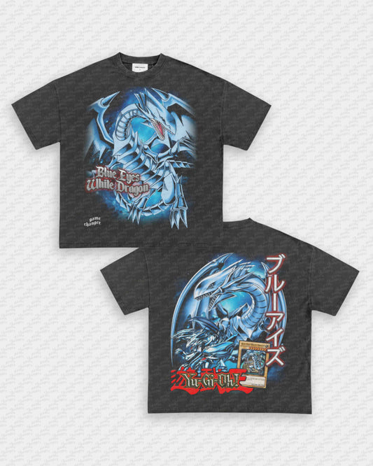BLUE EYES WHITE DRAGON TEE - [DS]