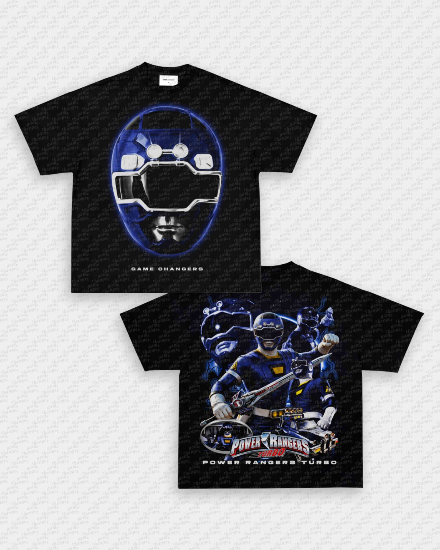 BLUE TURBO RANGER TEE - [DS]