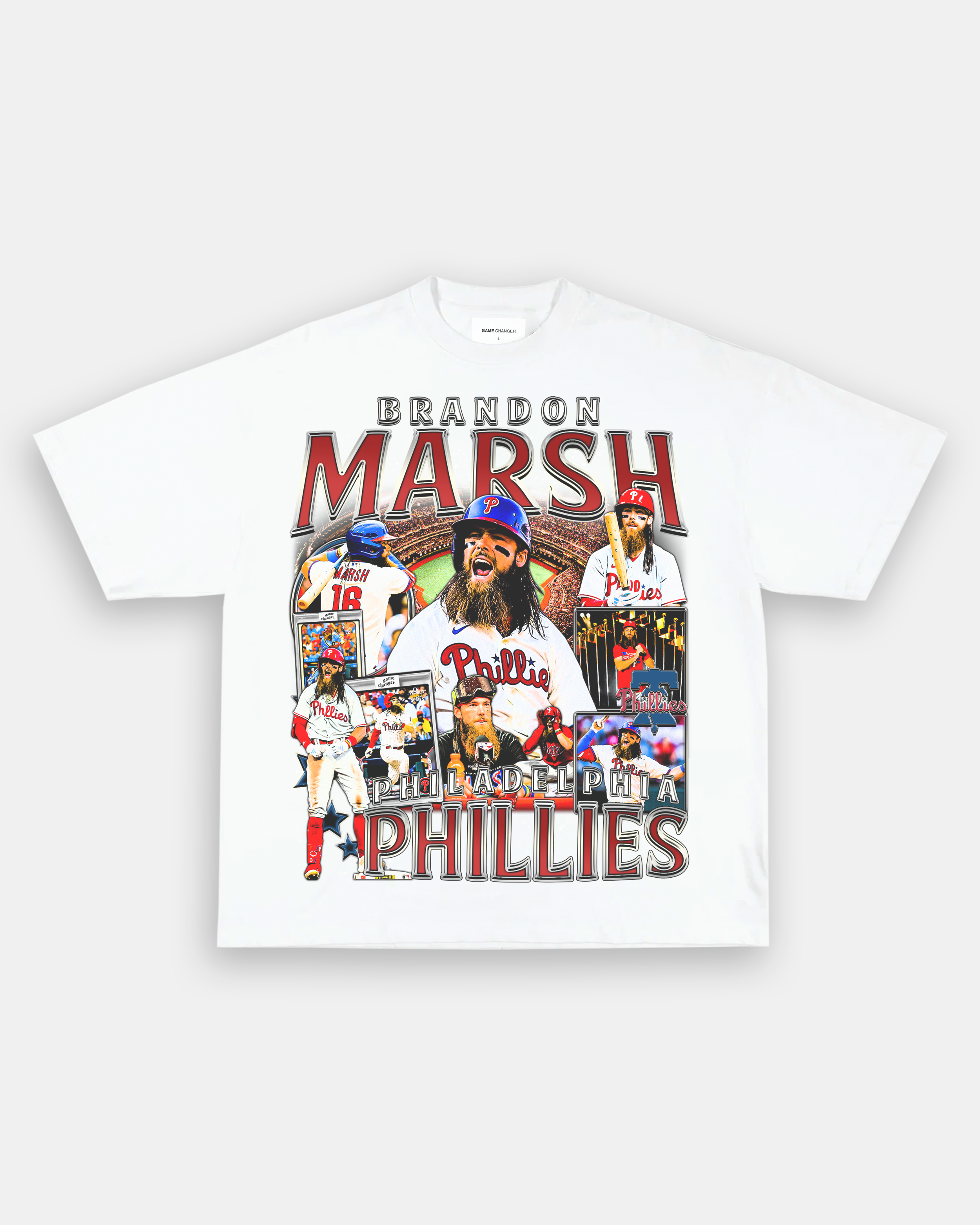 Official Brandon Marsh Philadelphia Phillies Jersey, Brandon Marsh Shirts,  Phillies Apparel, Brandon Marsh Gear