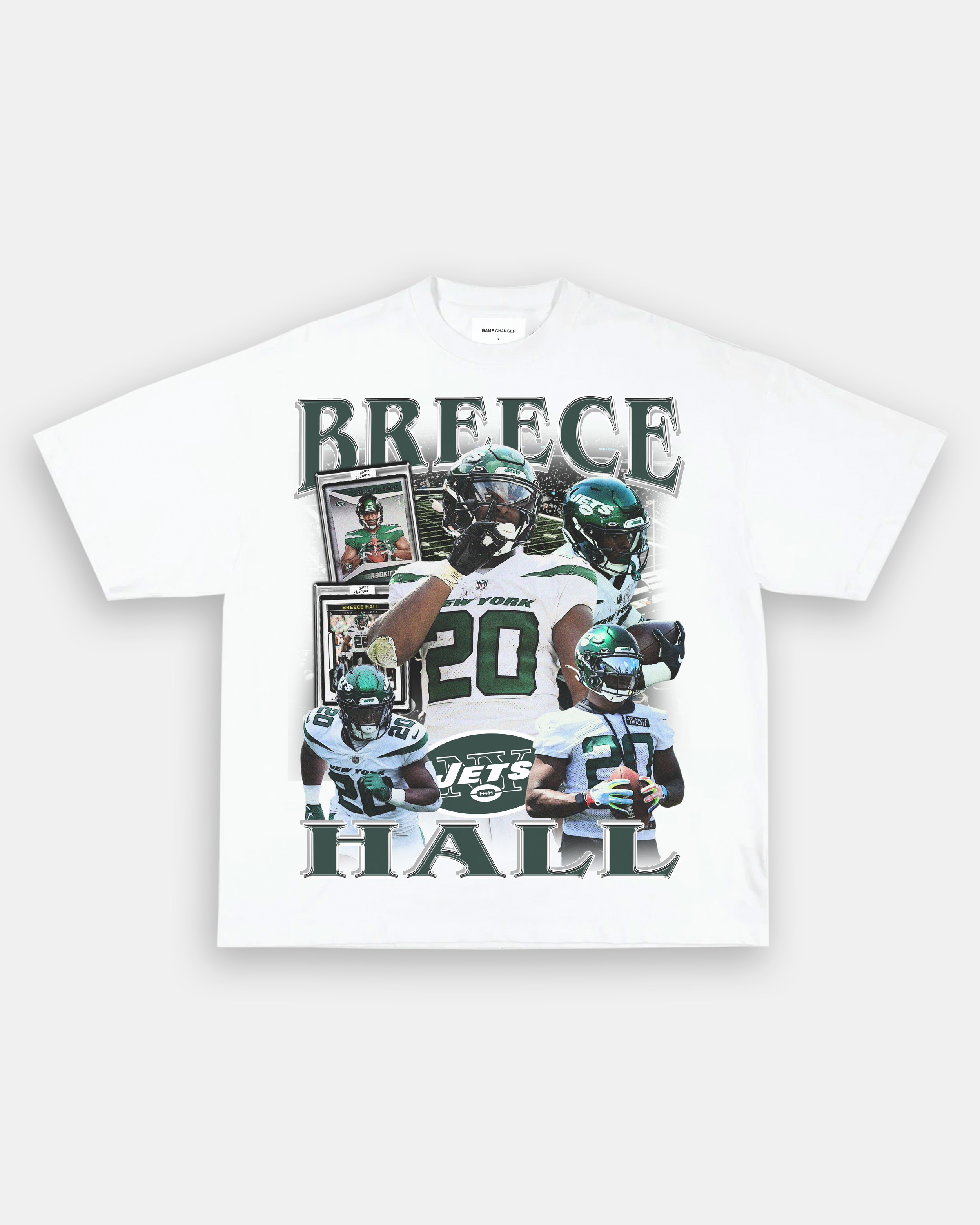 Breece Hall New York Jets Jerseys, Breece Hall Shirts, Apparel, Gear