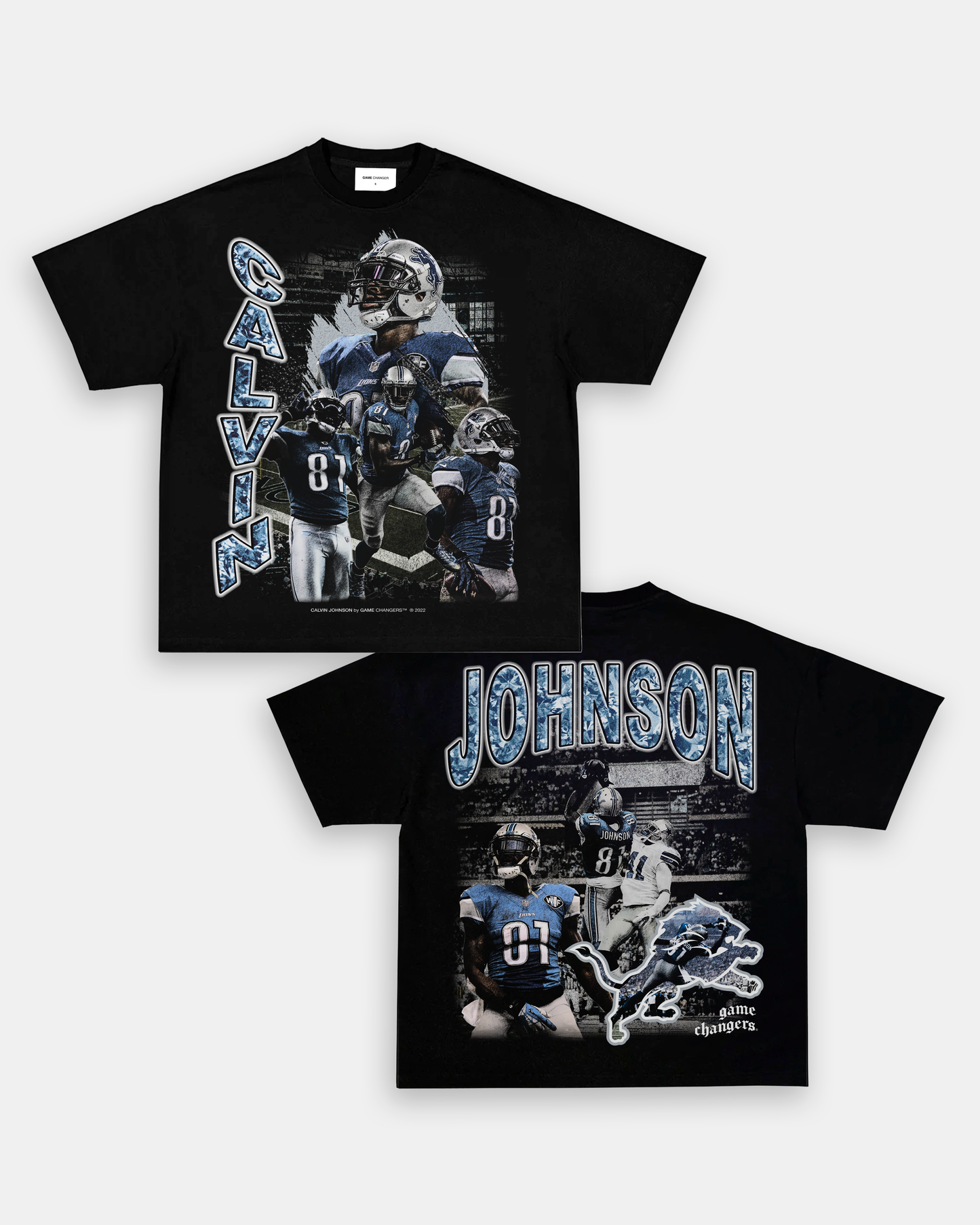 CALVIN JOHNSON VINTAGE TEE - [DS]