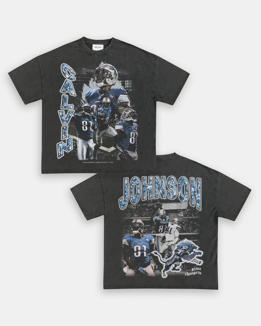 CALVIN JOHNSON VINTAGE TEE - [DS]