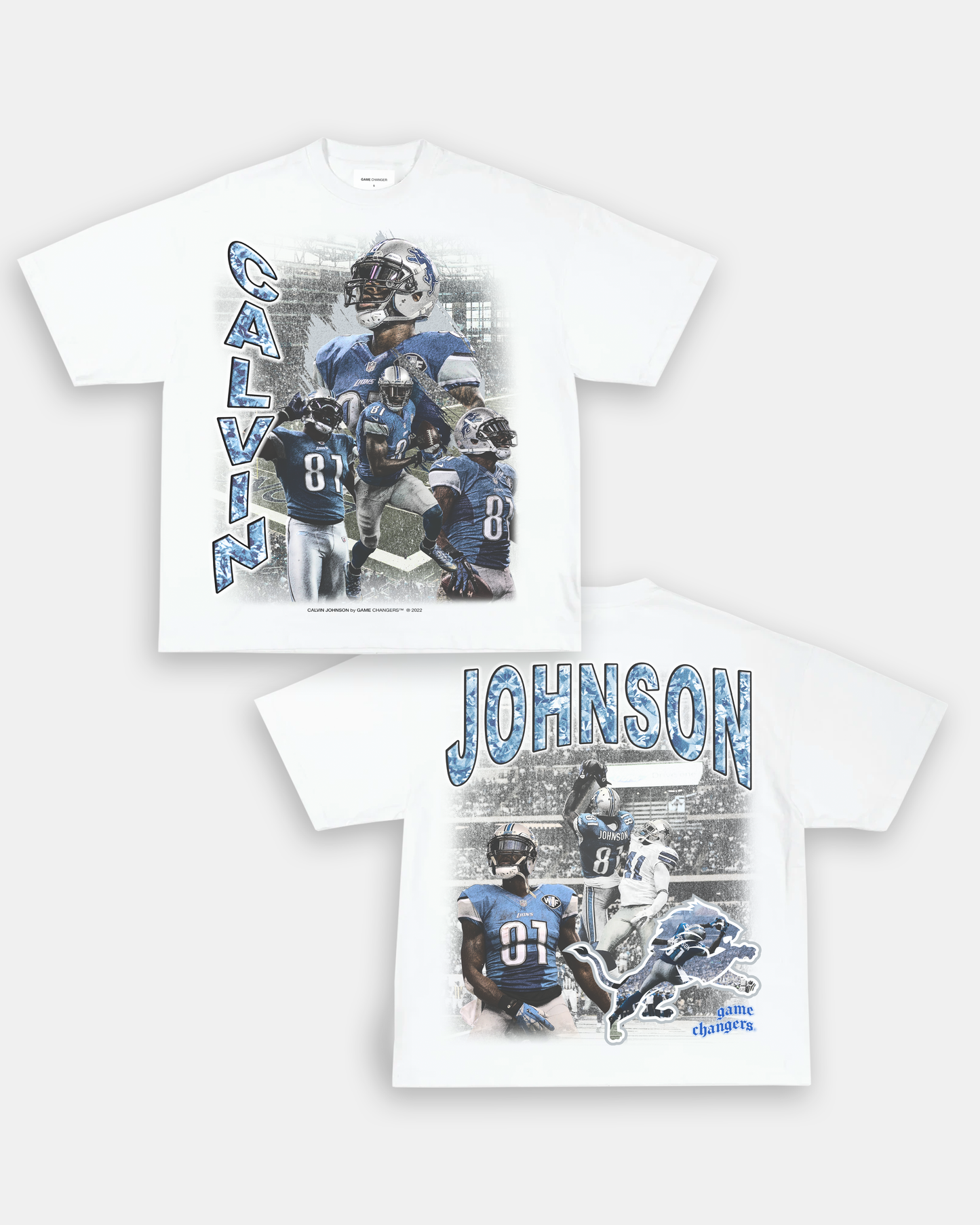 CALVIN JOHNSON VINTAGE TEE - [DS]