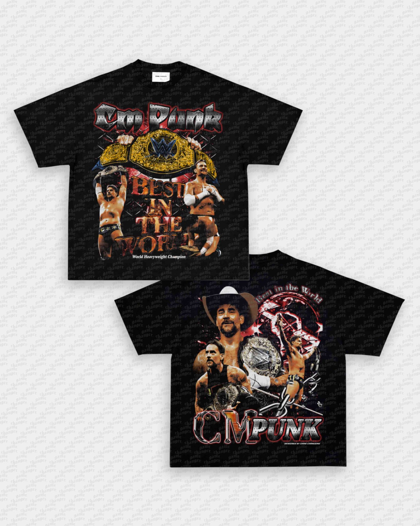 CM PUNK V4 TEE - [DS]