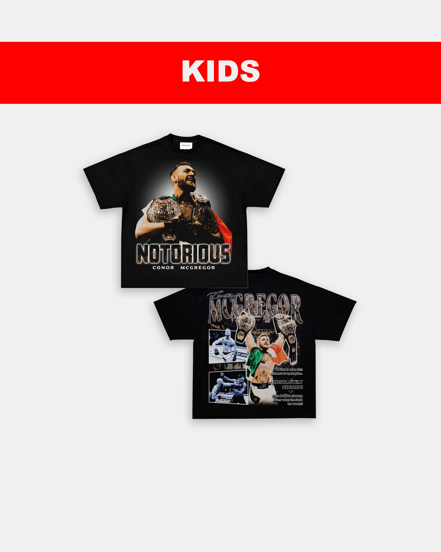 CONOR MCGREGOR - KIDS TEE - [DS]