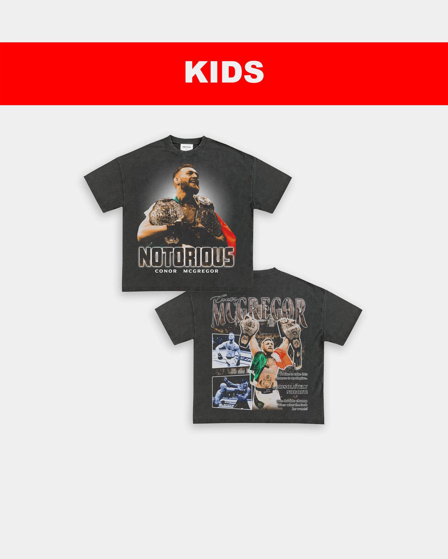 CONOR MCGREGOR - KIDS TEE - [DS]