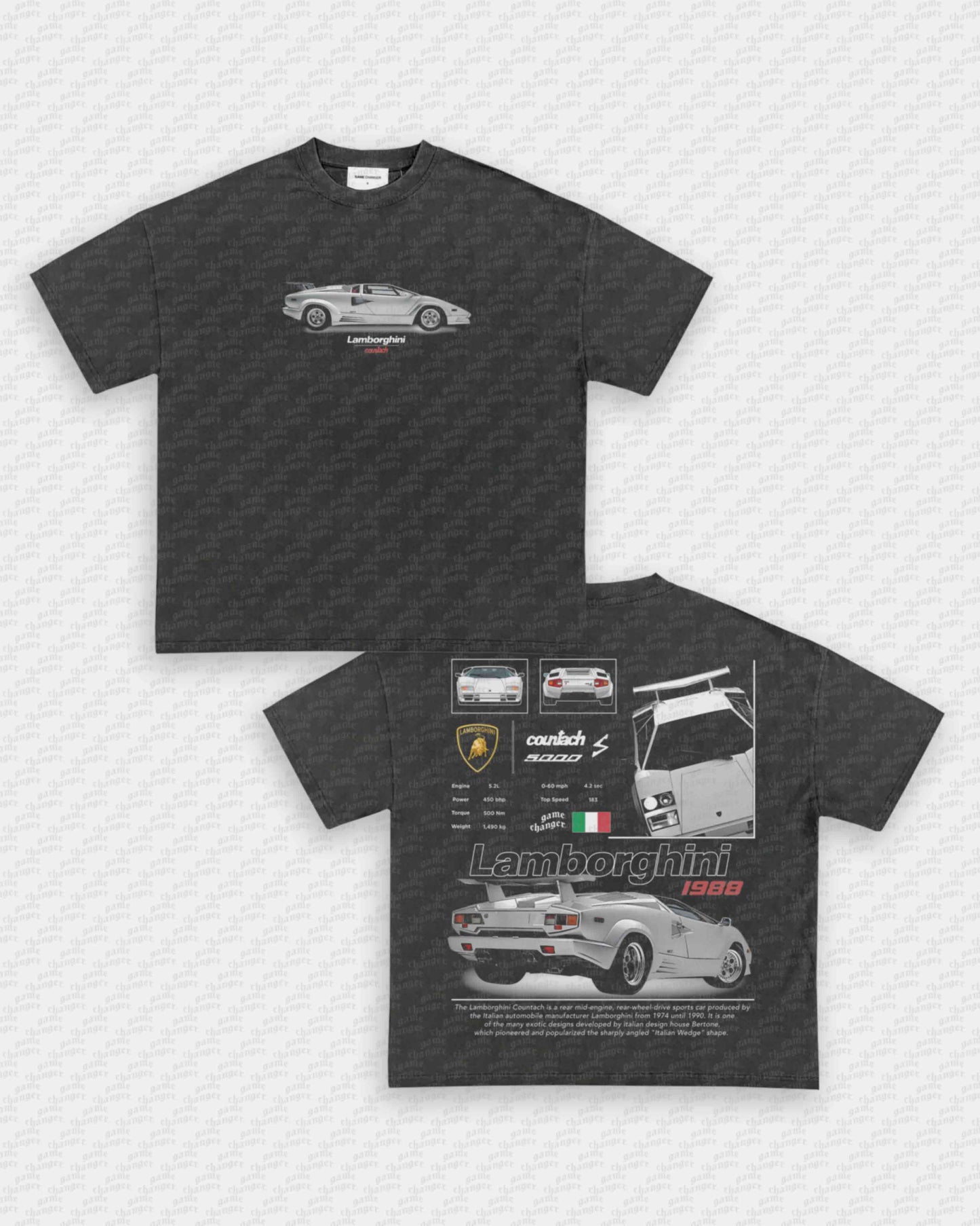 COUNTACH TEE - [DS]