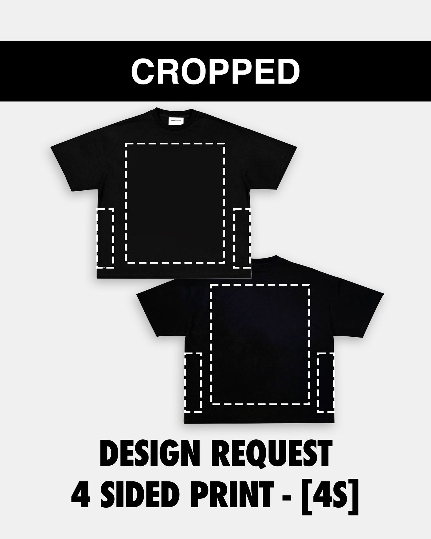 CUSTOM CROPPED TEE - [4S]
