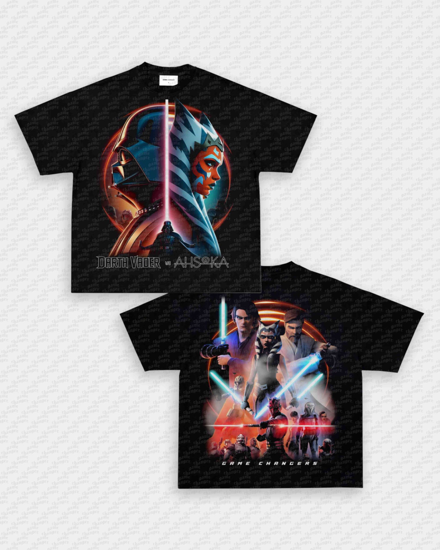 DARTH VADER VS AHSOKA TEE - [DS]