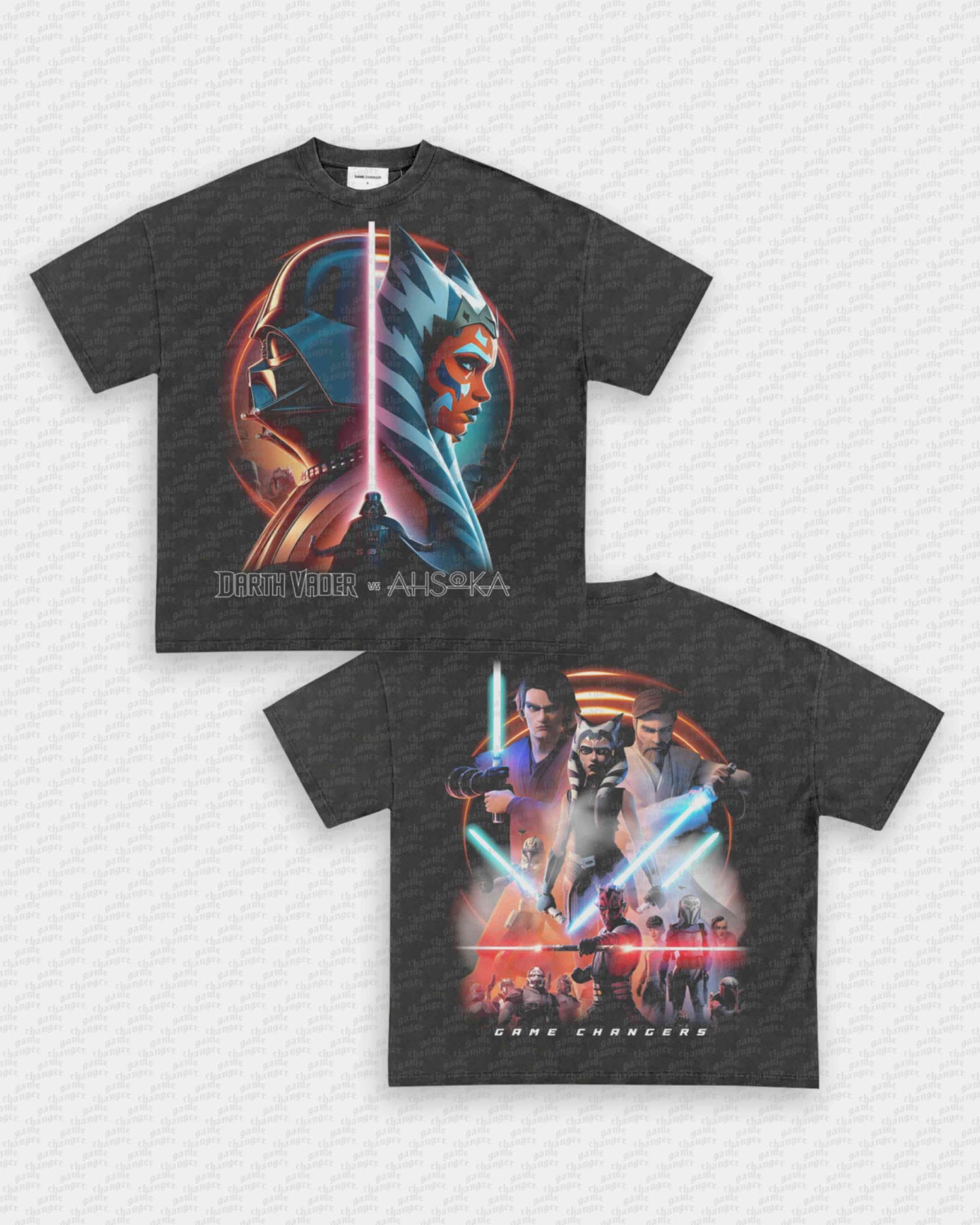 DARTH VADER VS AHSOKA TEE - [DS]