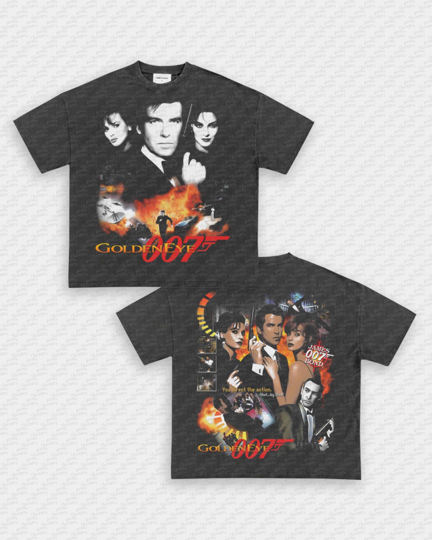 GOLDEN EYE 007 TEE - [DS]