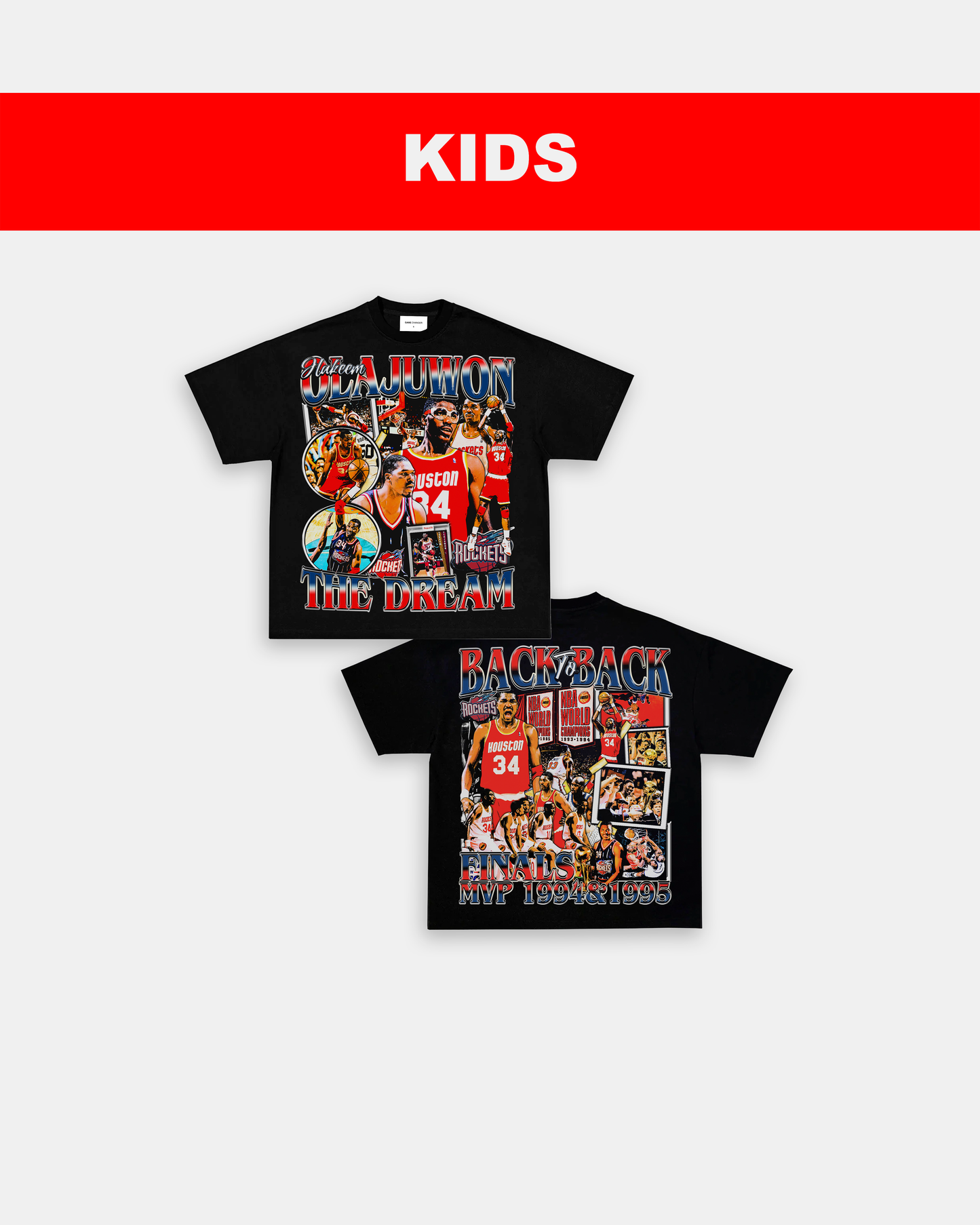 HAKEEM OLAJUWON - KIDS TEE - [DS]