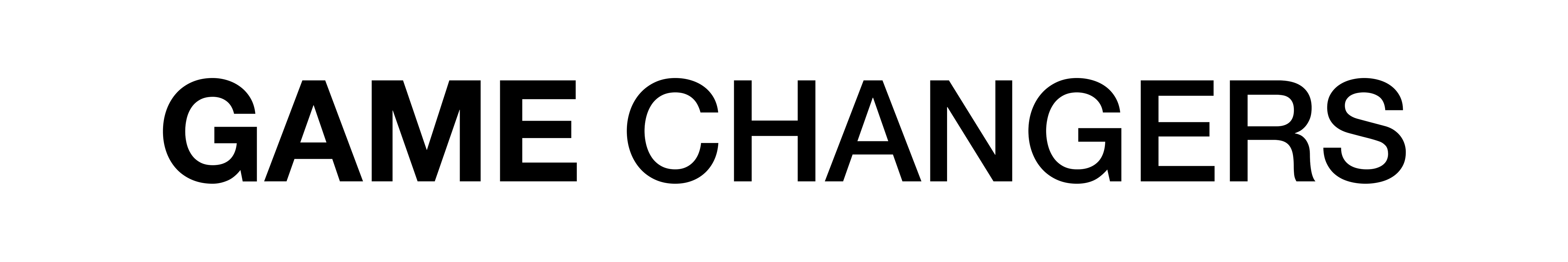 GAME CHANGERS logo
