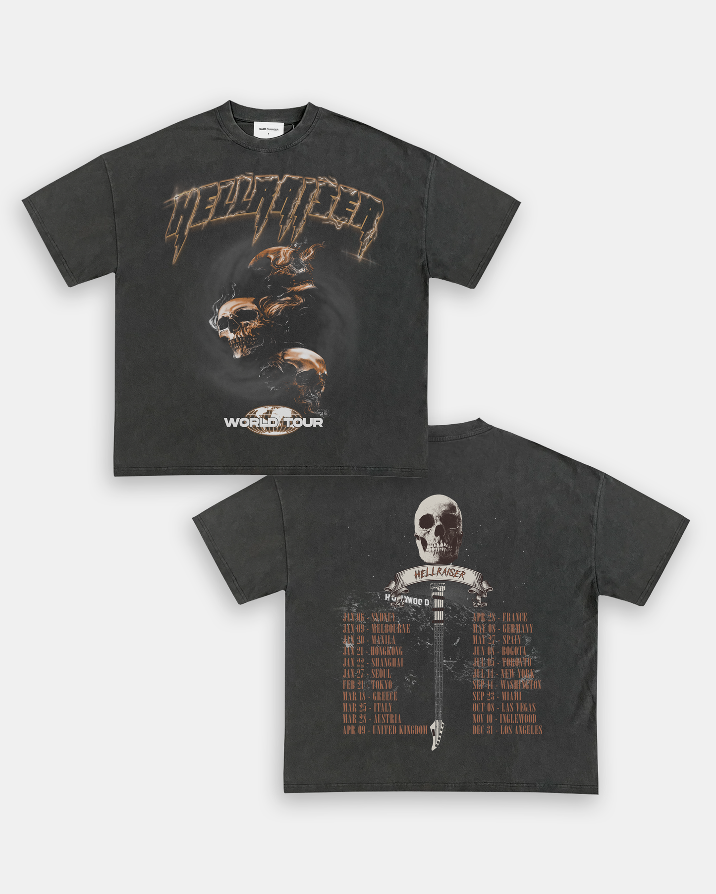 HELLRAISER TOUR TEE - [DS]