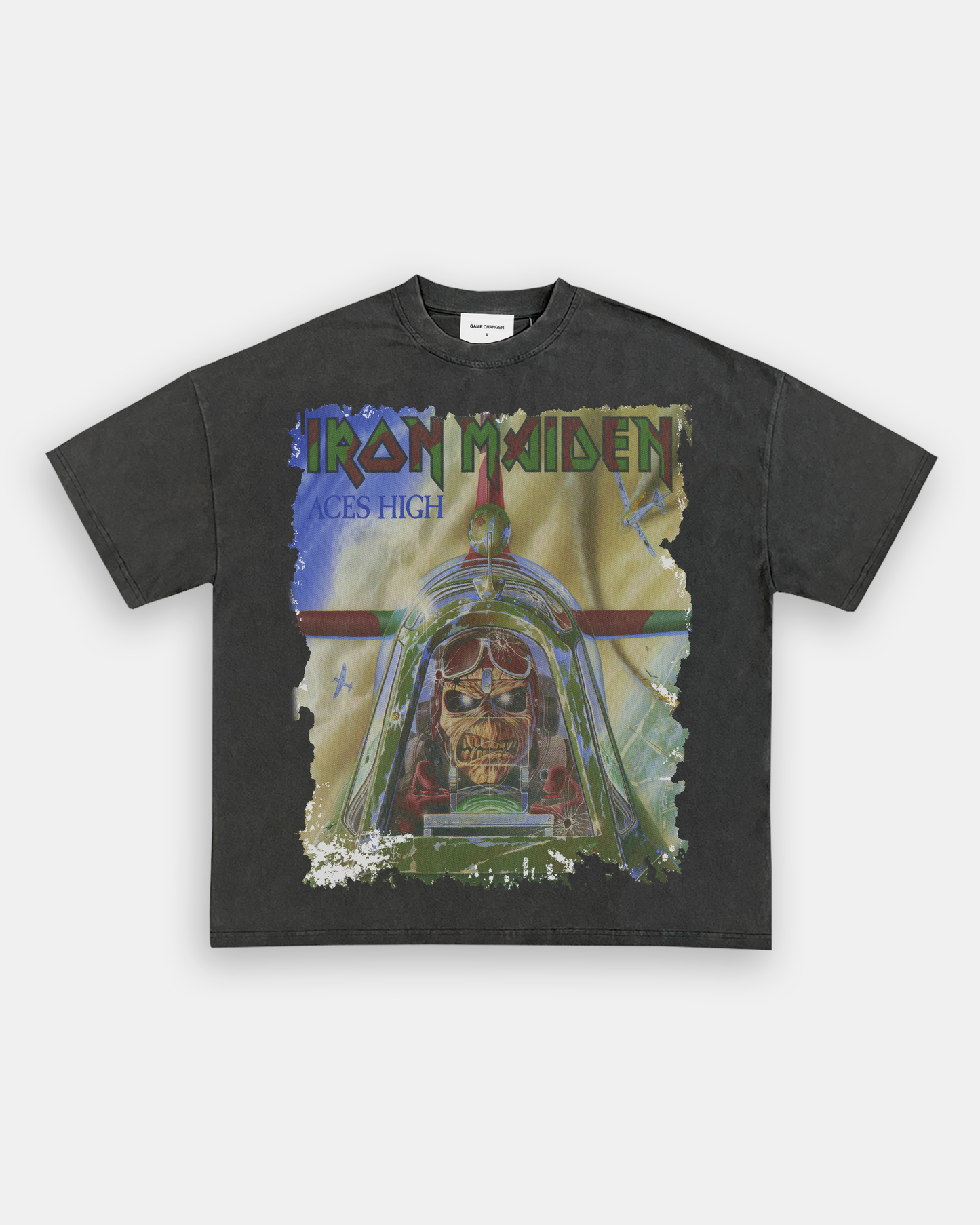 IRON MAIDEN ACES HIGH TEE