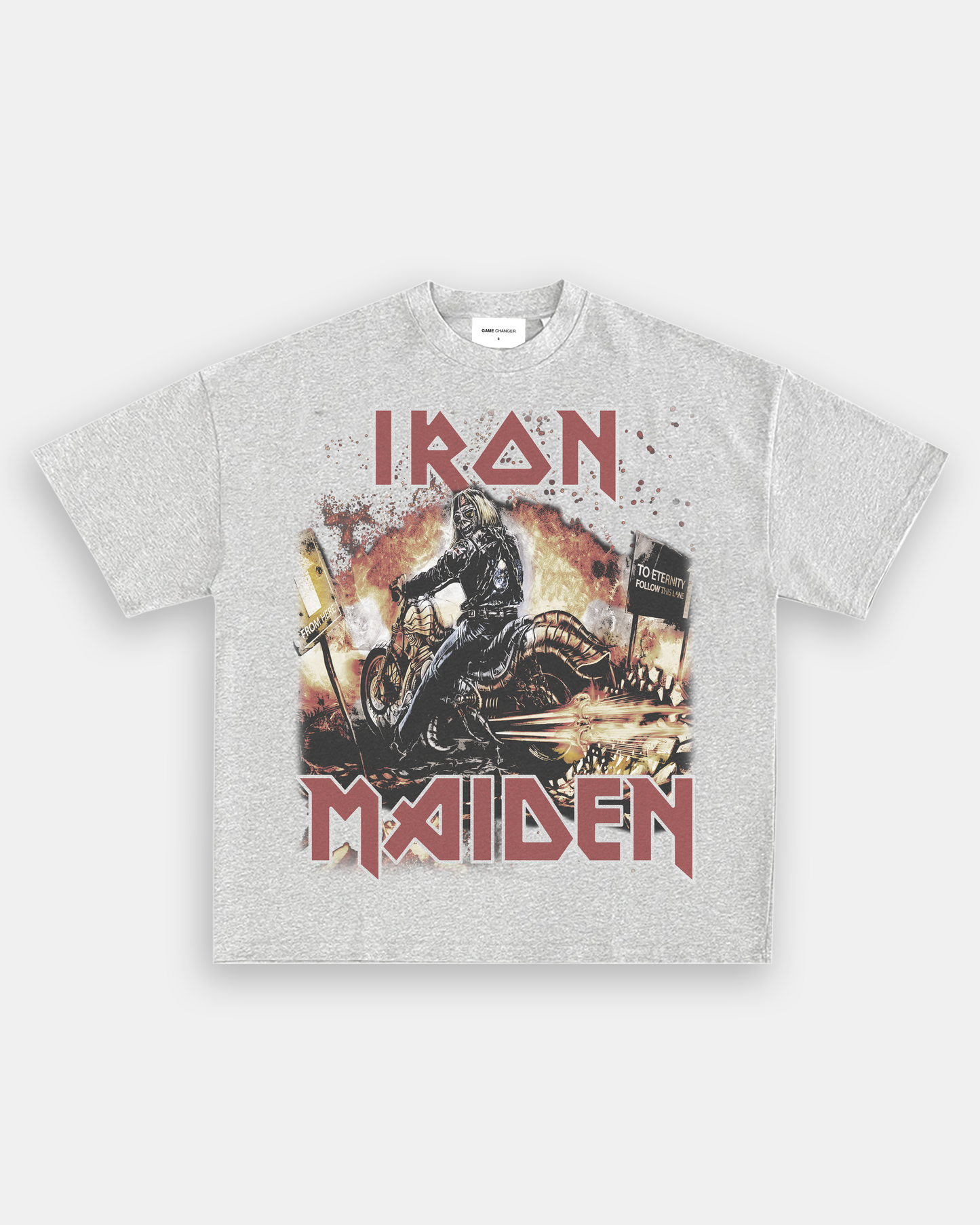 IRON MAIDEN MOTO TEE