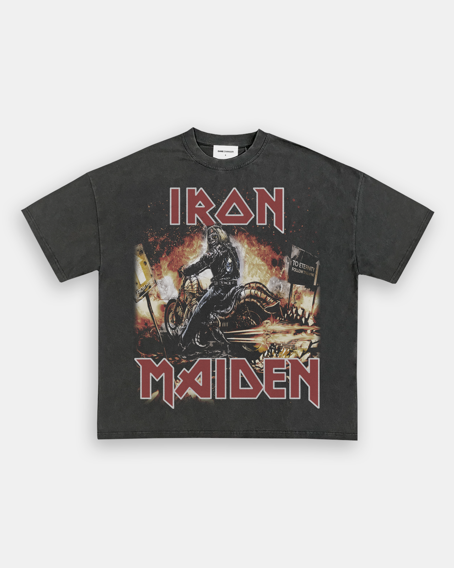 IRON MAIDEN MOTO TEE