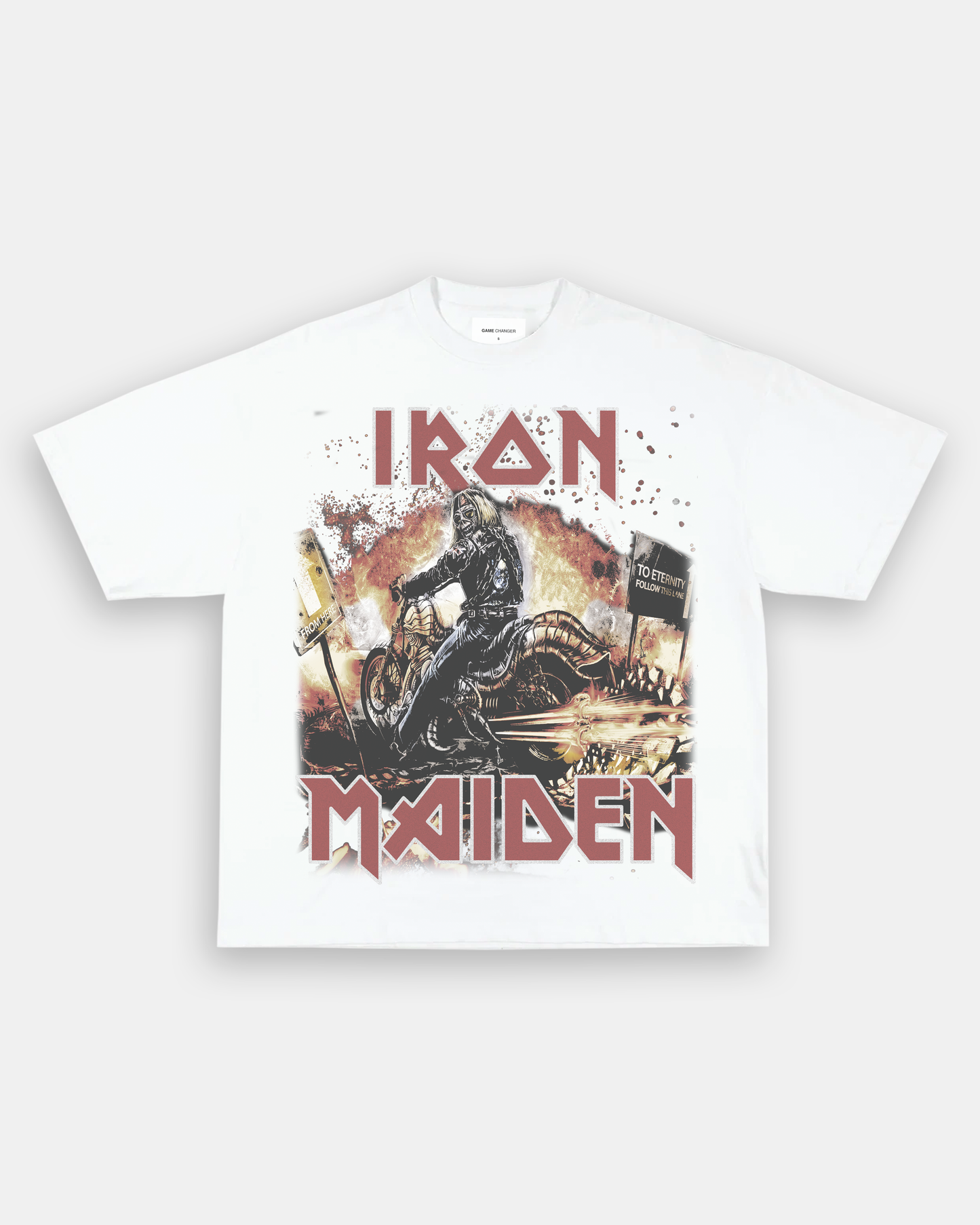 IRON MAIDEN MOTO TEE